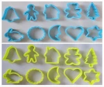 Mini Plastic Cookie Cutters Tools