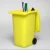 Import Mini Wheelie Trash Can Storage Bin Desktop Organizer Pen Pencil Cup, Creative Dust Bin School Supplies Holder from China