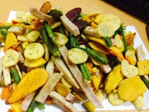 Mixed dried fruits and vegetable chips - Crispy and healthy snacks /Ms. Ella +84932897045