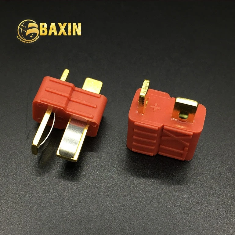 model aircraft parts antiskid t plug connector male + female accessories XT connector