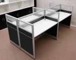 Modern Call Center Workstation Office Workstation Wood Office Partition