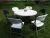 Import modern commercial furniture cheap indoor or outdoor folding  plastic dinning table from China