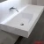 Modern Design Artificial Stone White Bathroom Hand Wash Basin Sink
