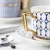 Import Modern Design Bone china coffee tea cup set LOGO customized acceptable from China