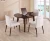 Import Modern design dining room furniture set 8 chairs/seaters round extendable wood dining table from China