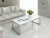 Import Modern home furniture living toom white marble coffee tables from China