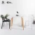 Import modern mdf wood top kitchen dining room furniture square dinning table from China