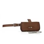 Modern novel design womens stylish thin pu leather belt luxury women designer