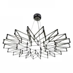 Modern Simple Living Room Stair Chandelier Sparks Hanging Lamp Art Decoration LED Pendant Light