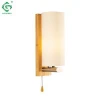 Modern Surface Mounted Luxury Fancy Wooden Led Wall Lamps For Inside Living Room Bedside Wall Wood Lights