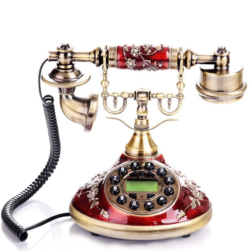 Modern Vintage Corded Telephone Antique Home Decor Supplier