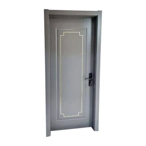 Modern Wooden Bedroom Door Design Prehung Melamine Mdf House Hotel Room Interior Wood Door With Frames