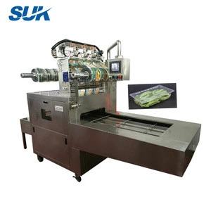 Modified atmosphere fruit and vegetable vacuum packing machine
