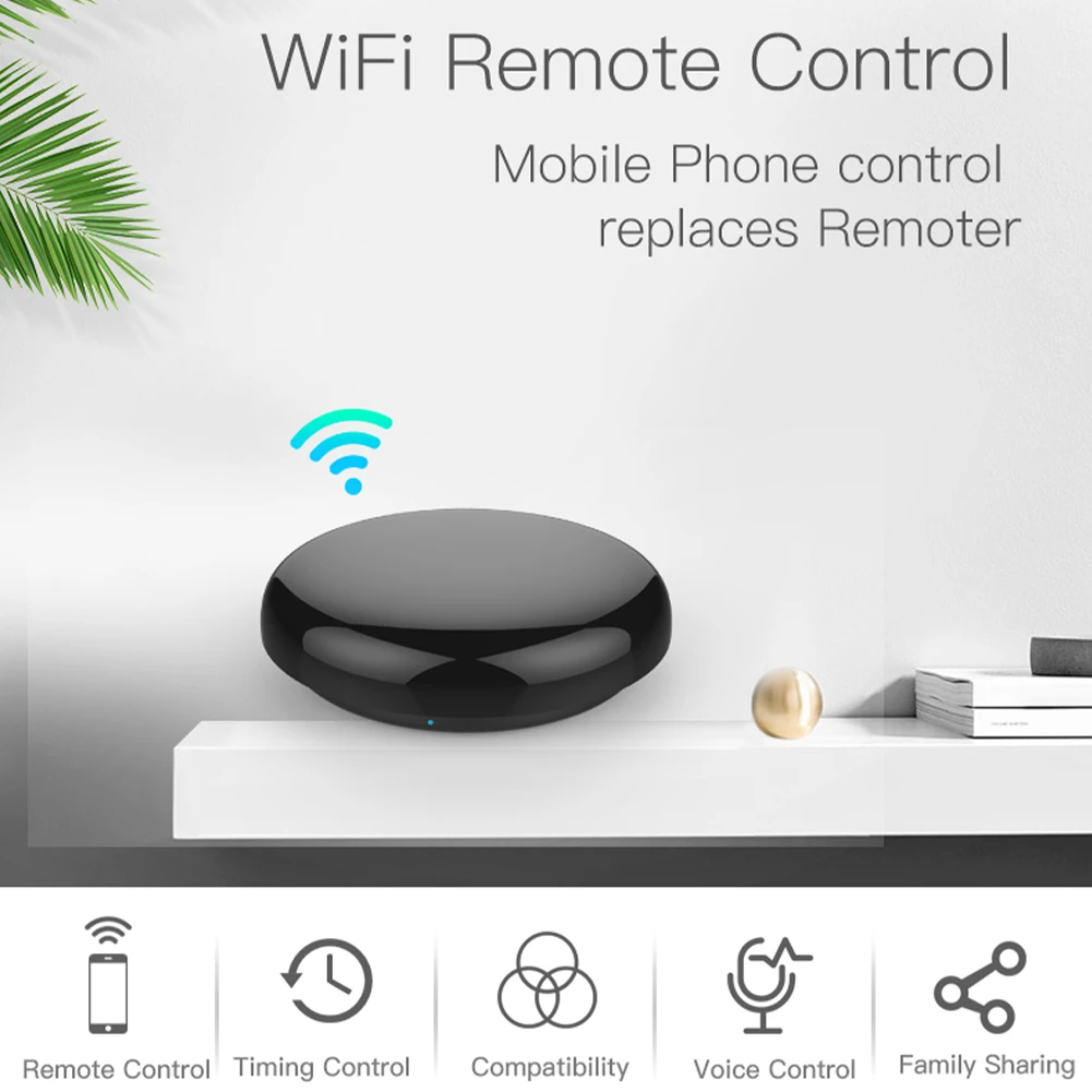 Moes Tuya Universal Wifi Smart Ir Remote Controller For Smart Life App