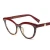 Import MS-005 Woman fashion acetate optical glasses eyewear custom made eyeglass frames from China