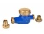 Import Multi Jet DN15~50 Dry Type Brass Cold Domestic Water Meter from China