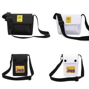 Multi-pockets Lightweight Custom Canvas Shoulder Messenger Bag
