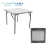 Import Multi Purpose 4 Seater Rectangular Dining Tables Cheap 4&#39; 4FT HDPE Plastic Folding Banquet Table from China
