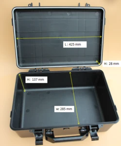 Multilayer Plastic Frame Equipment Carrying Tool Case_46000296