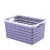 Import multipurpose home storage organization toy office organizer plastic stacking woven baskets with handle from China