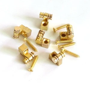 Musical Instruments Gold Color Metal Guitar String Retainer Tree Roller style Guitar Parts Accessories