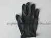Nail Art Powder Free Disposable Black Nitrile Gloves