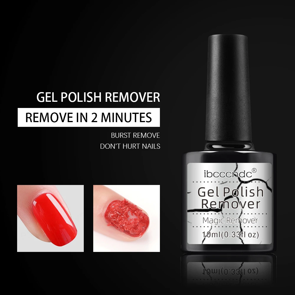 Nail UV Gel Polish Burst Magic Remover Gel Liquid Surface Layer Nail Art Primer Soak Off Remover Lacquer
