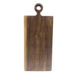 Natural Biodegradable 100% Black Walnut Wood Rectangle Pizza Paddle Board Steak Board