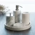 Import Natural white marble bath containers bathroom sanitary ware suite china factory wholesale from China
