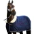 Import Navy Blue Horse polar Fleece Rug sheep wool collar-Best Quality Winter Turnout Rugs-Horse blanket Equestrian Equipment Warm Rugs from Pakistan