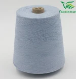 Ne 40/1 combed organic cotton yarn dyed for knitting