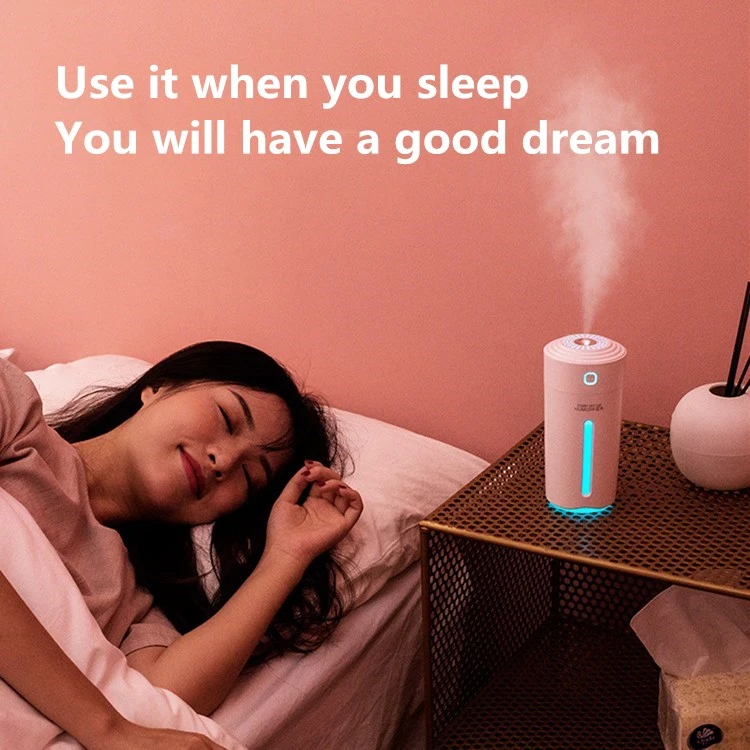 New Arrival LED Mini Ultrasonic Air Humidifier with USB Charge and Multi Colors
