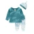 Import new baby infant clothing cotton Climbing Suit longsleeve 3-piece hat breathable material romper babe toddler clothes from China