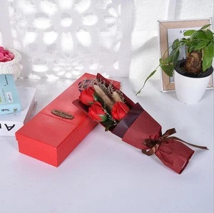 New Design Hot Sale Soap Flower Gift Box