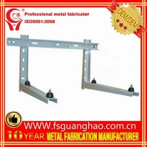 New design mild steel universal support bracket for outdoor units of split air conditioner sheet metal fabrication