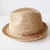 Import new design raffia straw visor floppy fedora hat from China