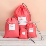 new design travel bags Logo can printing nylon laundry bag cheap laundry