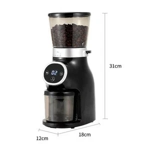 New designed conical burr Coffee grinding machine Coffee bean grinder for house kitchen