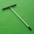 Import new golf rake with 25 tooth & golf bunker rake from China
