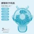 Import NEW Multifunction Deer clip charging led fan with colorful lights from China