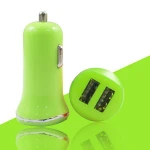 NEW Portable 2 Ports Mobile Accessories dual car charger For Iphone 7/7plus/6s