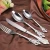 Import New Royal Wedding Flatware Set Reusable Metal Food Grade 18/10 Stainless Steel Cutlery Set from China