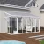 Import New style cheap outdoor glass garden room from China