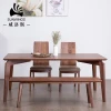 New Style Elegant Dining Table Set Home Furniture Wooden Kitchen Table