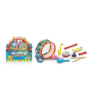 New Style Kids Plastic Educational Musical Instruments Drum Set Toy for Children