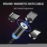 new style Wholesale 5A fast charge magnetic data cable cell phone accessories usb c cable micro magnetic cable for iphone