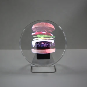 new technology products hologram device mini size 3d hologram advertising rechargeable 3d holographic display