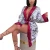 Import new  women pajamas silk bathrobe plus size nightdress robe from China