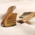 Import No Static Natural Fragrant Green Sandal wooden Wide Tooth Hair Comb for Women from China