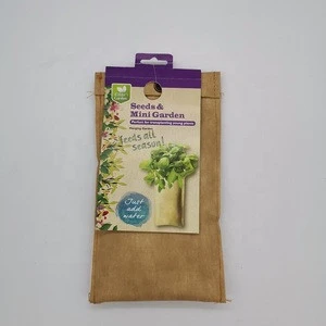 Non-woven Fabric Nursery Grow Bag for Plants with Seeds Mini Hanging Garden Planter Bag